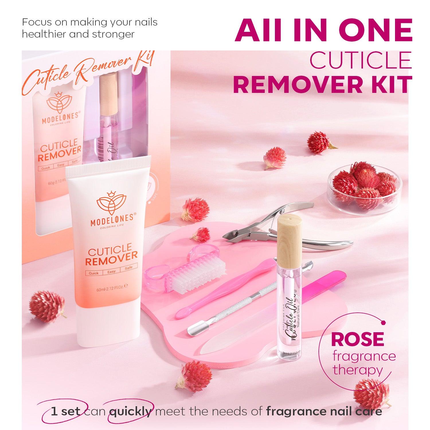 All-in-one Cuticle Remover Kit for Nail Care【US ONLY】