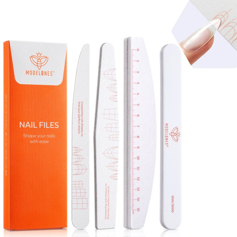 4Pcs Nail Files Set 4