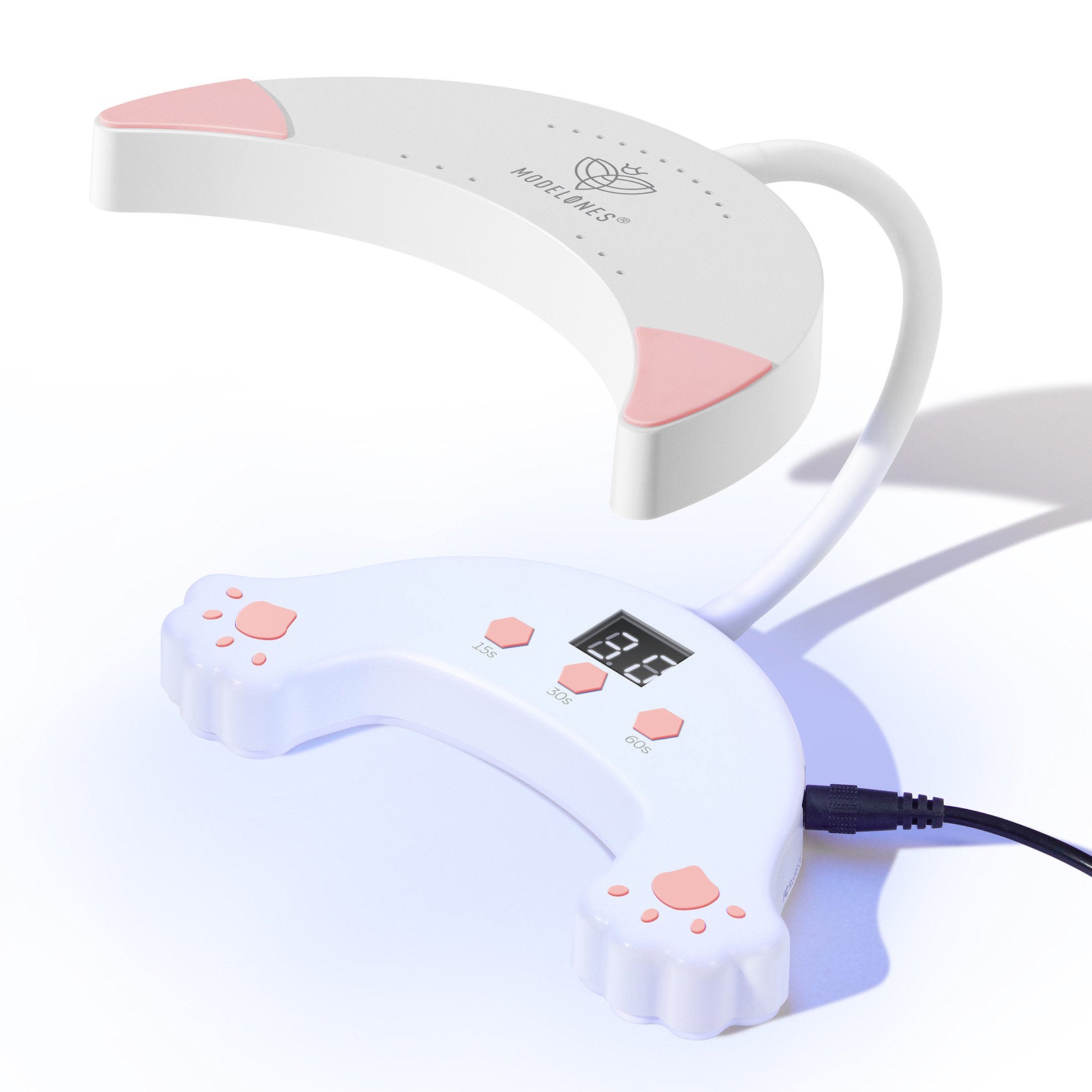 48W UV Gooseneck LED Smeow Nail Lamp