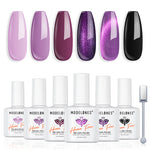 Violet Eclipse Gel Polish Set MODELONES 