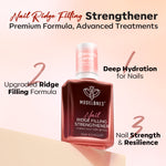 Auburn Wine 8-in-1 Functional Nail Repair Strengthener Nail Care MODELONES 