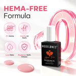 8-In-1 Peach Blush Hema-Free Builder Gel 15ml Builder Gel MODELONES 