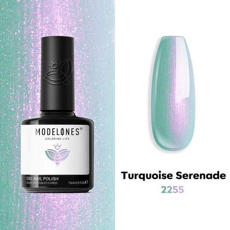 Turquoise Serenade - Modelones Gel Nail Polish Mermaid Gel 15ml