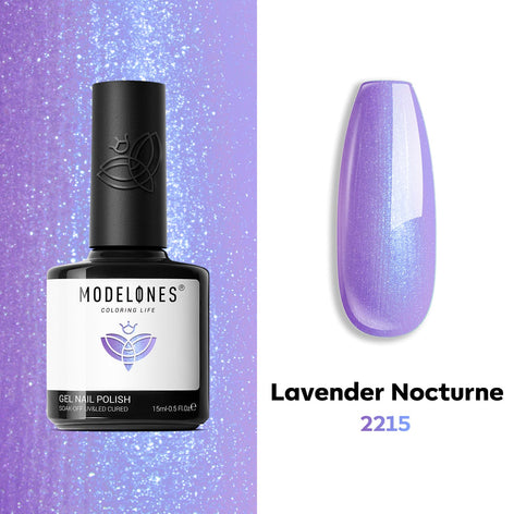 Lavender Nocturne - Modelones Gel Nail Polish Mermaid Gel 15ml