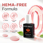 8-In-1 Nude Melon Hema-Free Builder Gel 15ml Builder Gel MODELONES 