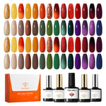 Fall Palette 28 Colors Gel Nail Polish Kit  MODELONES 