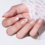 Glazed French Dots press on nails MODELONES 