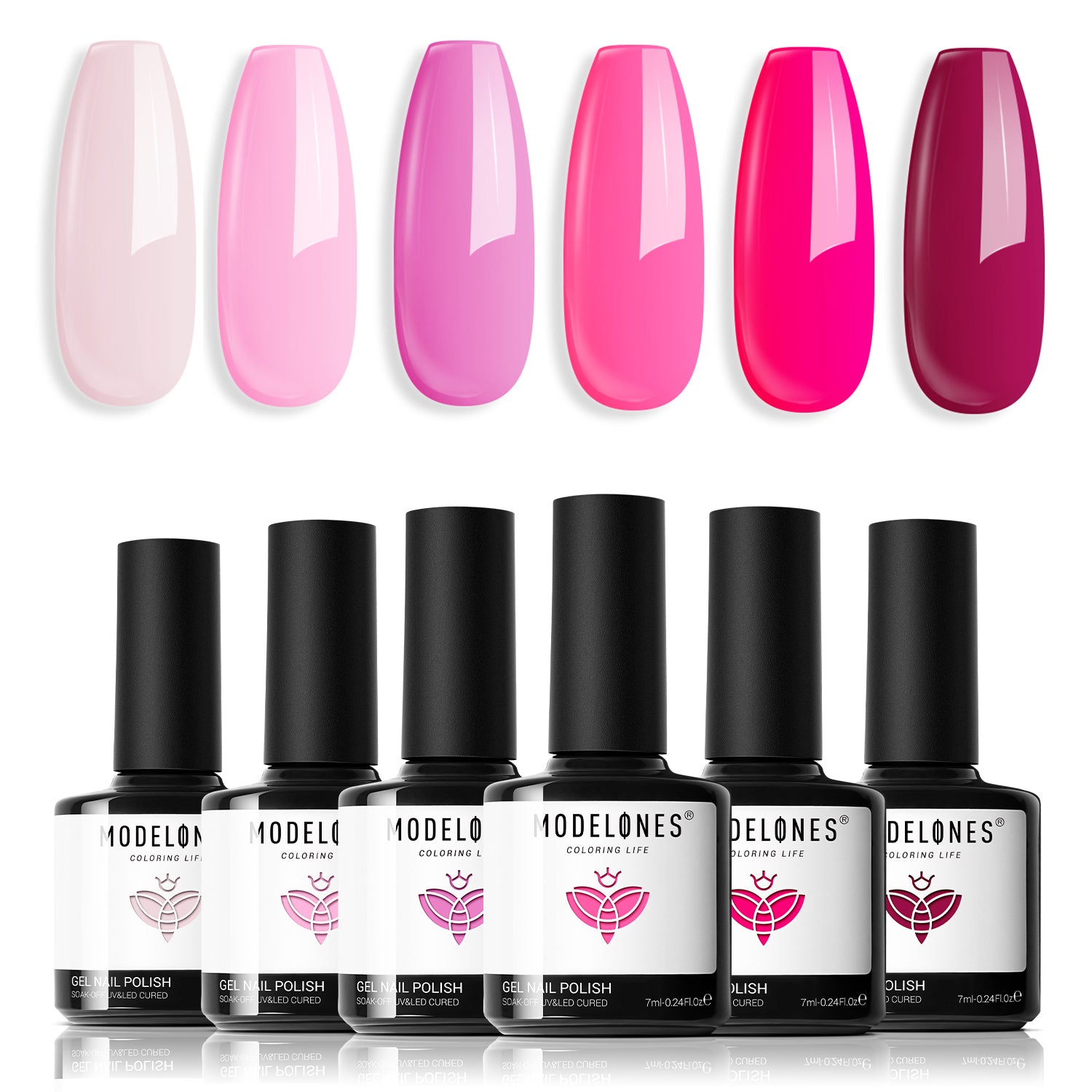 You Look Perfect Tonight - 6 Colors Gel Nail Polish Set【US ONLY】