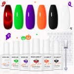 Spooky Hues Gel Polish Set MODELONES 