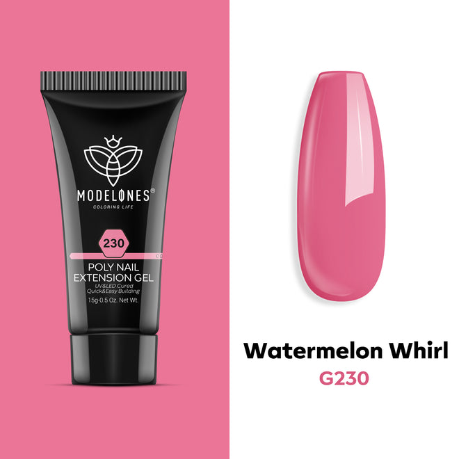 Watermelon Whirl - Poly Nail Gel  (15g)