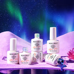 Violet Sparkle Gel Polish Set MODELONES 