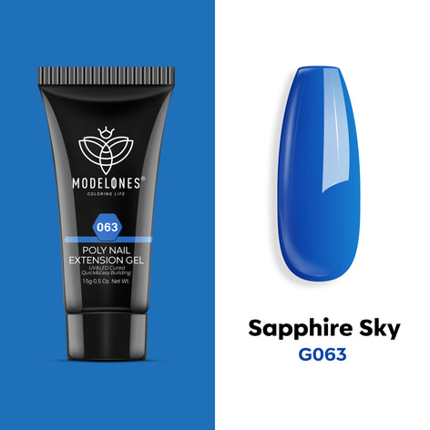 Sapphire Sky - Poly Nail Gel  (15g)