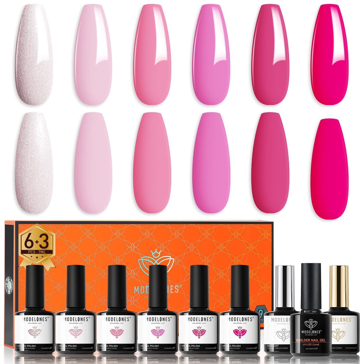 Buy Pack of 10 Nail Paint Kit with Free UV LED Nail Dryer Online at Best  Price in India on Naaptol.com