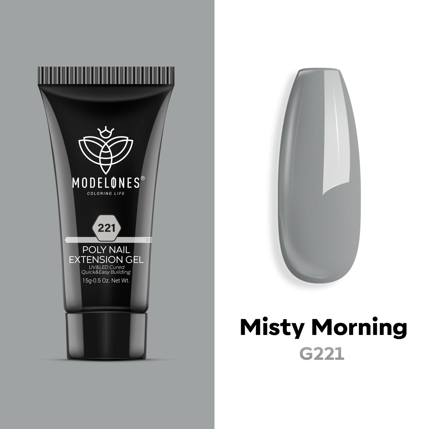 Misty Morning - Poly Nail Gel (15g)
