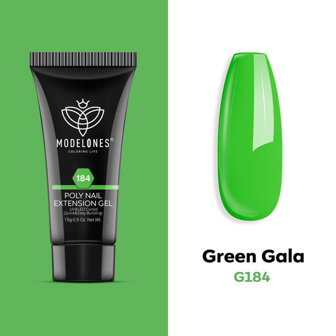 Green Gala - Poly Nail Gel  (15g)