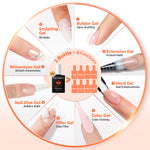 8-In-1 Sand Nude Hema-Free Builder Gel 15ml Builder Gel MODELONES 