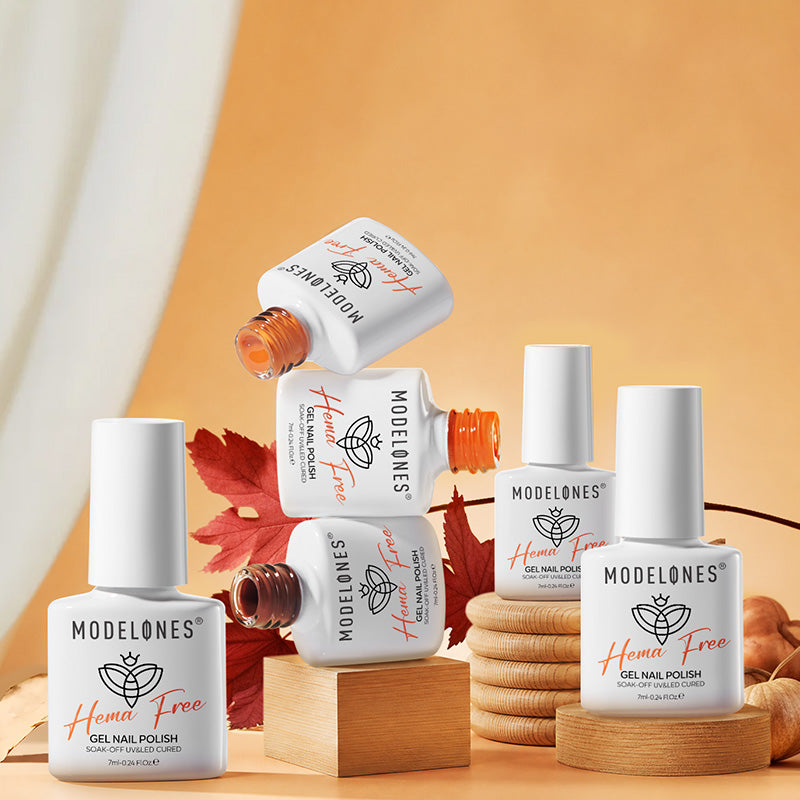 Amber Hues Gel Polish Set MODELONES #amber hues