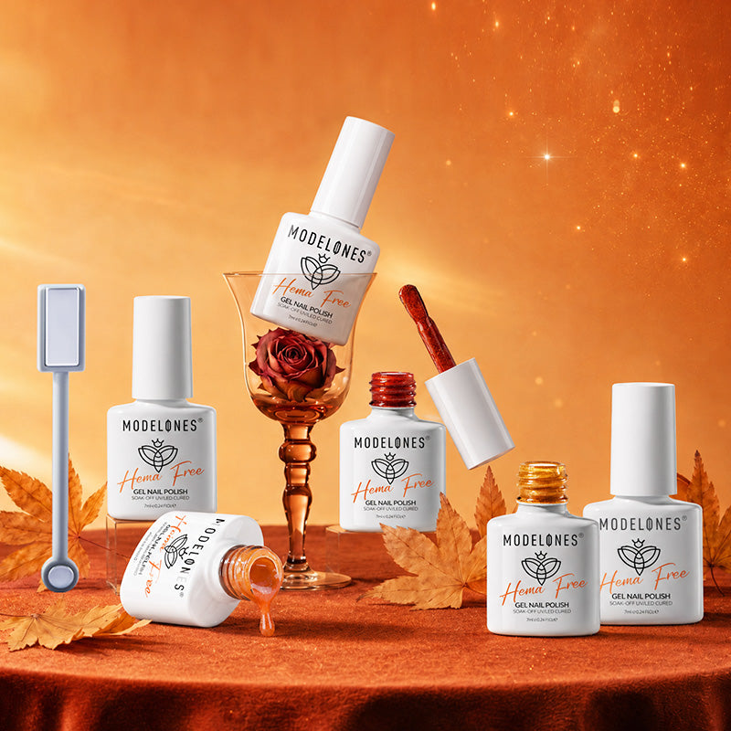 Amber Halo Gel Polish Set MODELONES #amber halo