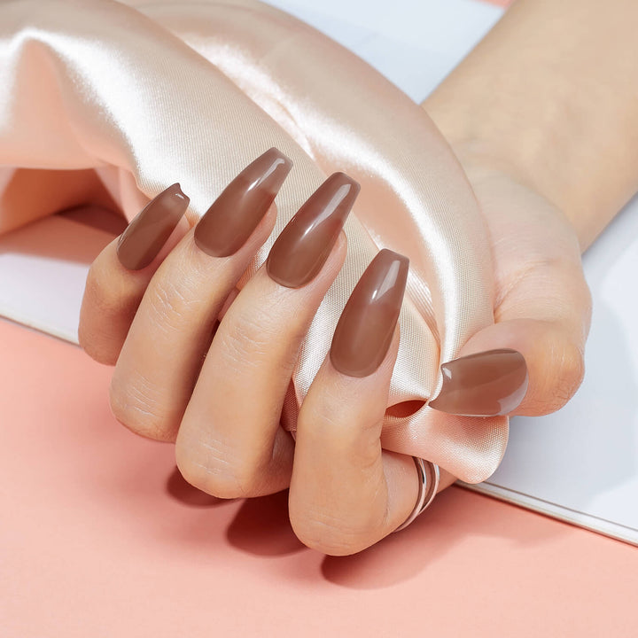 Amber Caramel - Poly Nail Gel (15g) Poly Nail Gel MODELONES #