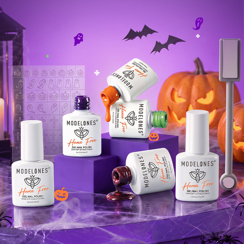 Spooky Hues Gel Polish Set MODELONES #spooky hues