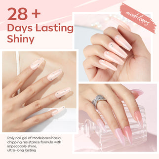 Delicate Love - 6 Colors Poly Nail Gel Kit