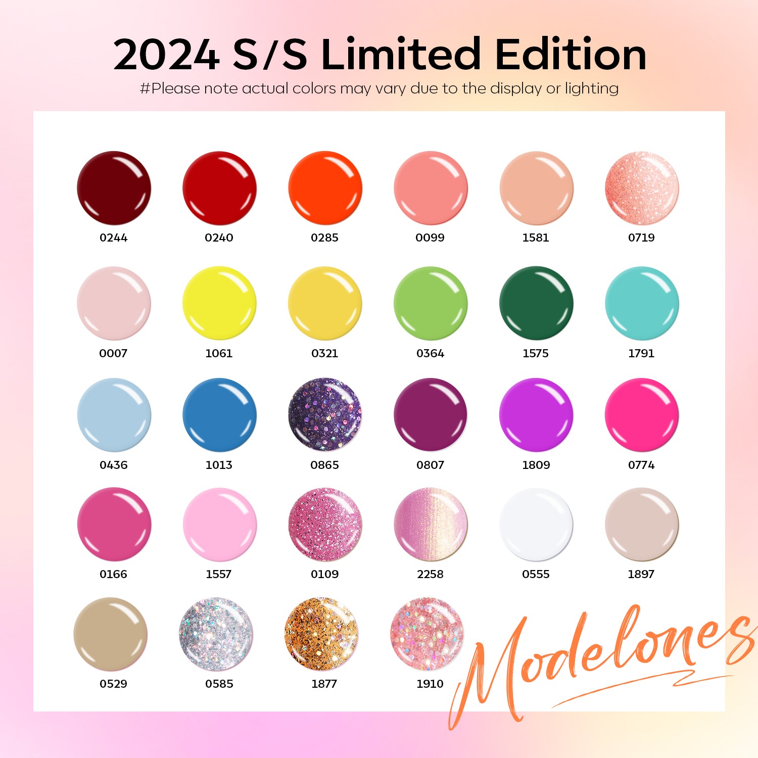 Neon Summer - 33Pcs 28 Colors Gel Nail Polish Kit 【US/EU ONLY】