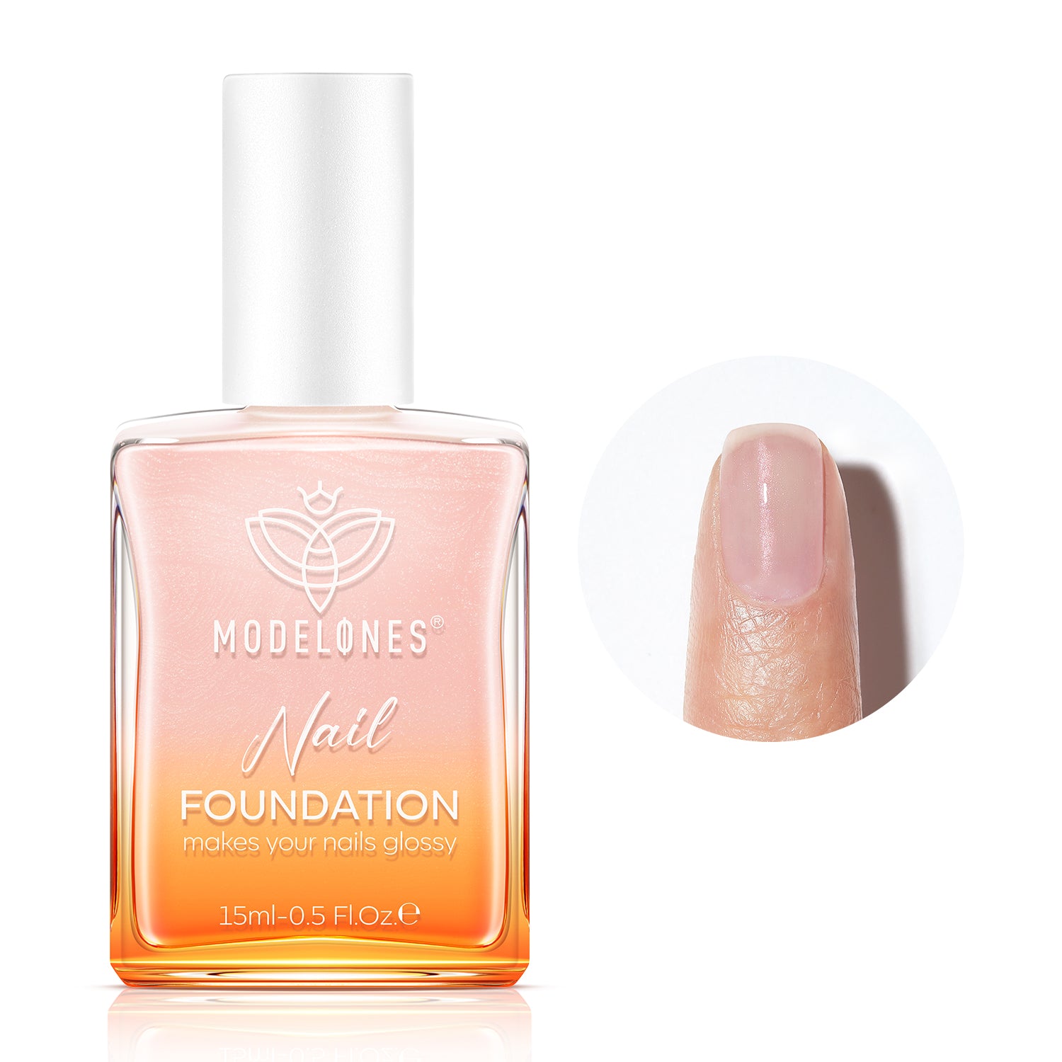 Modelones Nail Foundation - Bubble Pink【US ONLY】