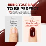 Auburn Wine 8-in-1 Functional Nail Repair Strengthener Nail Care MODELONES 