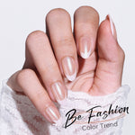Glazed French Dots press on nails MODELONES 