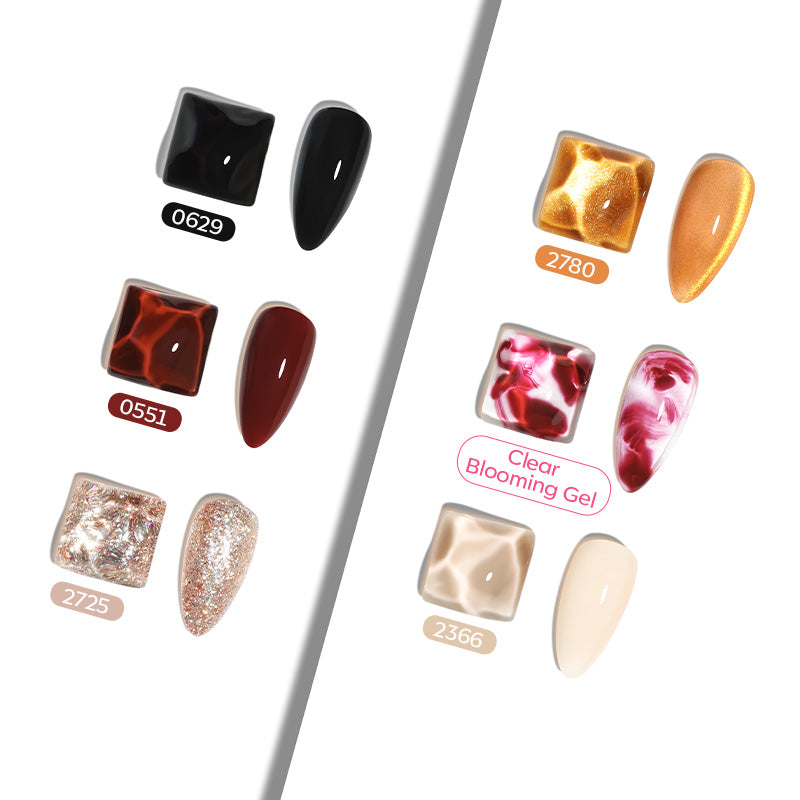 Amber Moments Gel Polish Set MODELONES #amber moments
