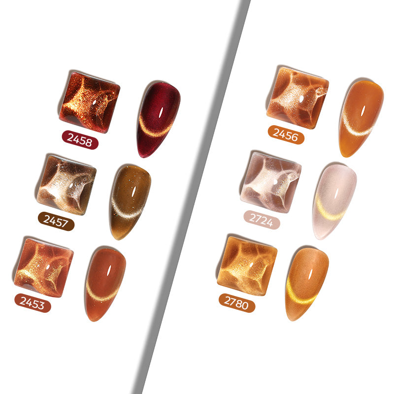 Golden Glow Gel Polish Set MODELONES #golden glow