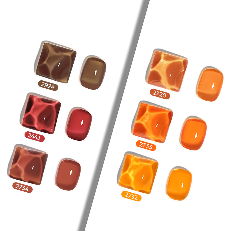 Retro Autumn Gel Polish Set MODELONES #retro autumn