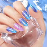 Violet Sparkle Gel Polish Set MODELONES 