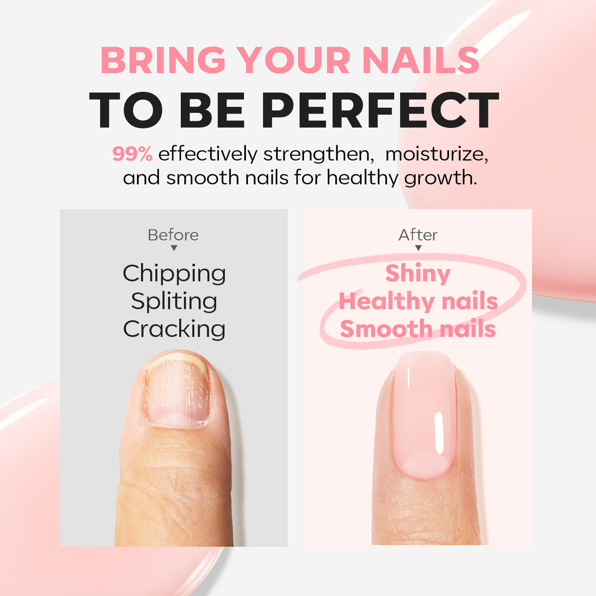 Nail Ridge Filler Strengthener Nail Care MODELONES 