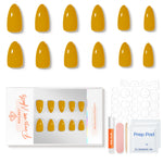 Mustard Gold press on nails MODELONES 