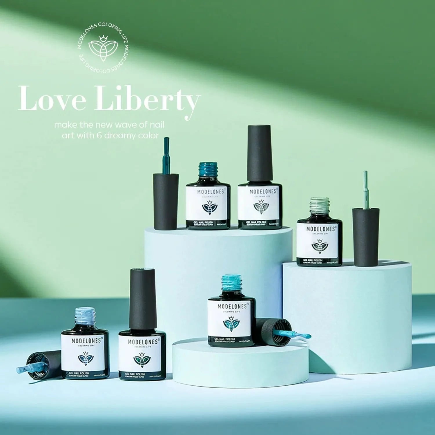 Love Liberty - 6 Colors Gel Nail Polish Kit