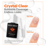 8-In-1 Bare Clear Hema-Free Builder Gel 15ml Builder Gel MODELONES 