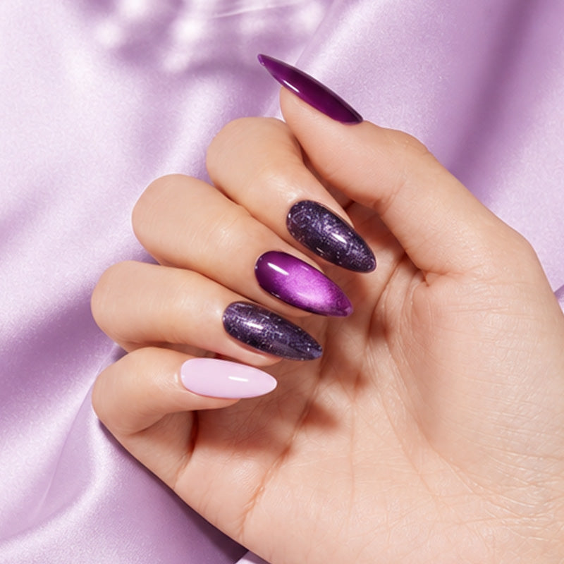 Violet Eclipse Gel Polish Set MODELONES #violet eclipse