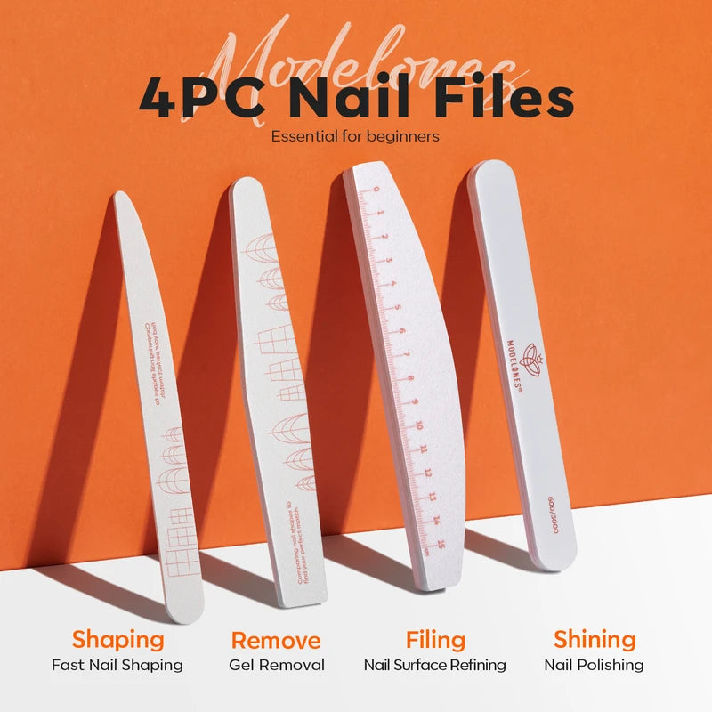 4Pcs Nail Files Set