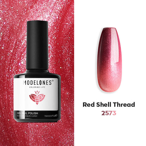 Red Shell Thread - Modelones Gel Nail Polish Inspire Gel 15ml