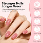 8-In-1 Blush Nude Builder Nail Gel 15ml Builder Gel MODELONES 