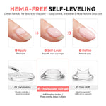 8-In-1 Milky Pink Hema-Free Builder Gel 15ml Builder Gel MODELONES 