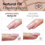 Classic Tortoise press on nails MODELONES 