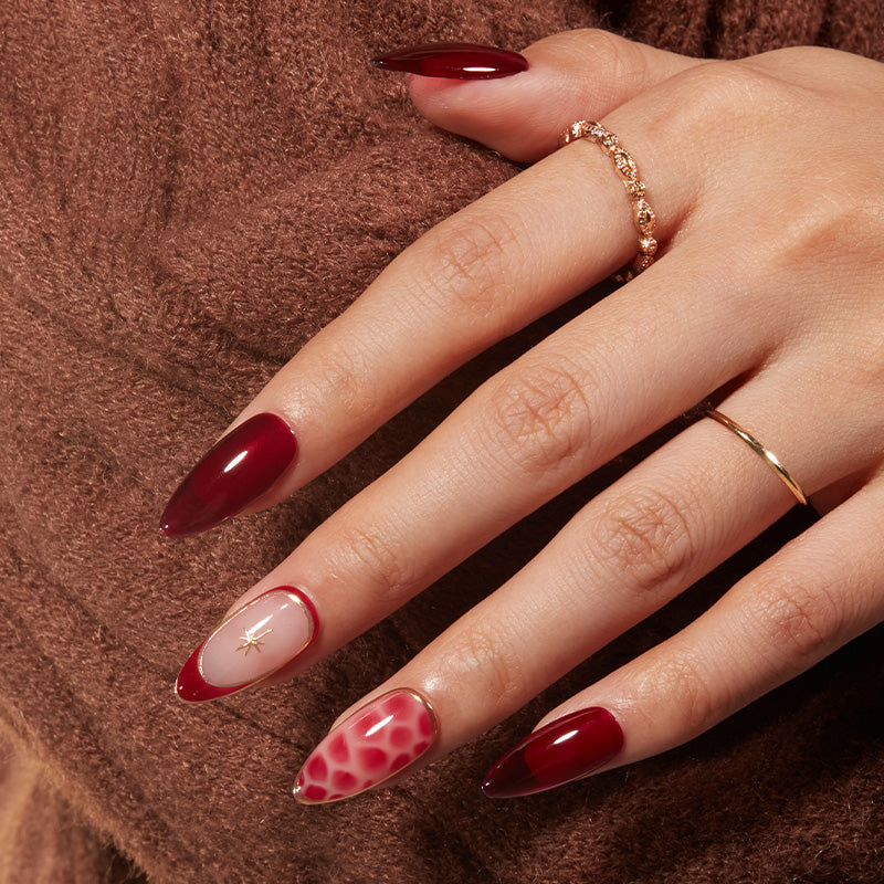 Wine Forest Gel Polish Set MODELONES #wine forest