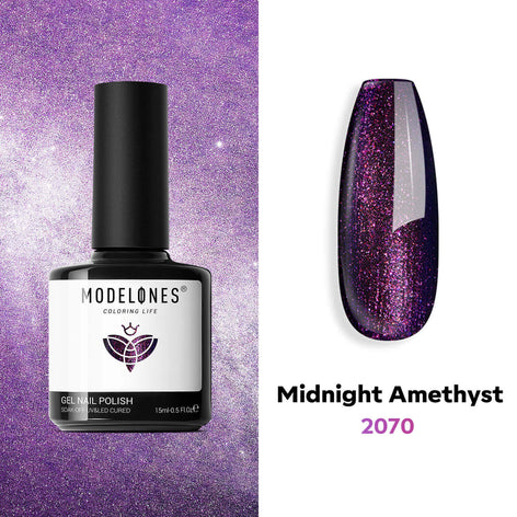 Midnight Amethyst - Modelones Gel Nail Polish Inspire Gel 15ml