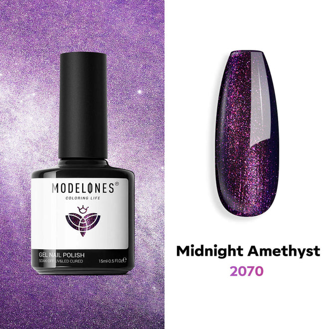 Midnight Amethyst - Modelones Gel Nail Polish Inspire Gel 15ml