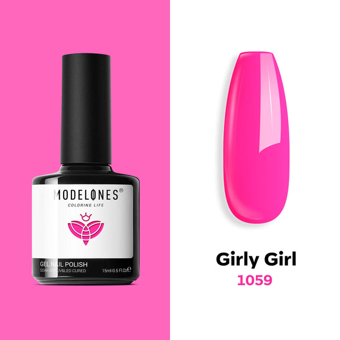 Girly Girl - Modelones Gel Nail Polish Inspire Gel 15ml