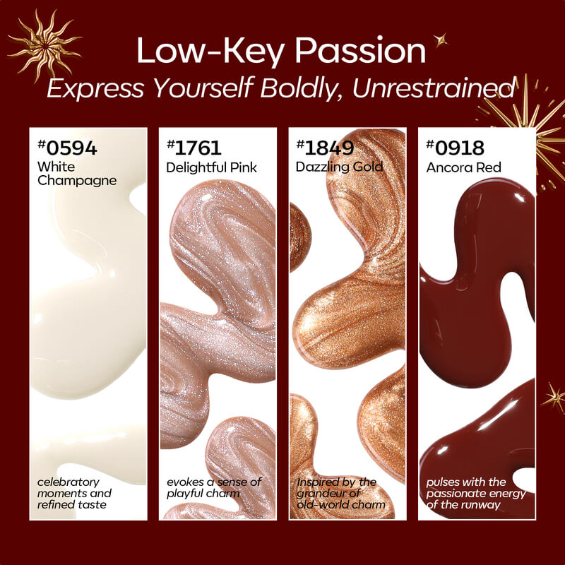 Low-key Passion - Mini Salon Gel Polish Kit