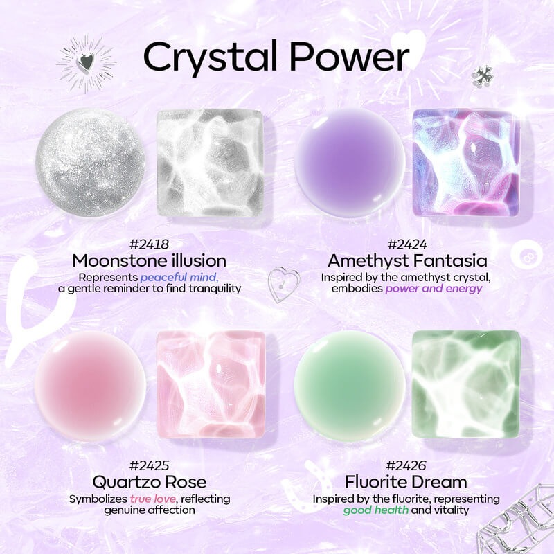 Crystal Power - Mini Salon Gel Polish Kit