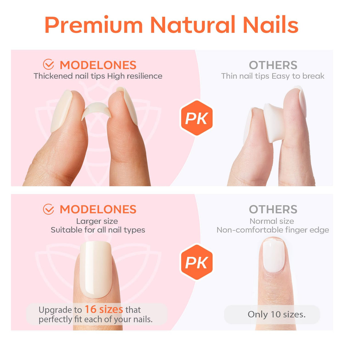 Modelones French Press On Nailsl 